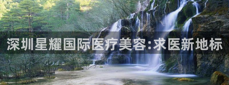 大满贯棋牌官网版：深圳星耀国际医疗美容:求医新地标