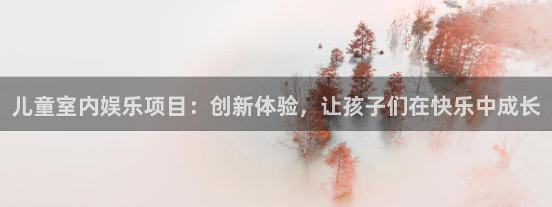 大满贯官网登录入口：儿童室内娱乐项目：创新体验，让孩子们在快乐中成长